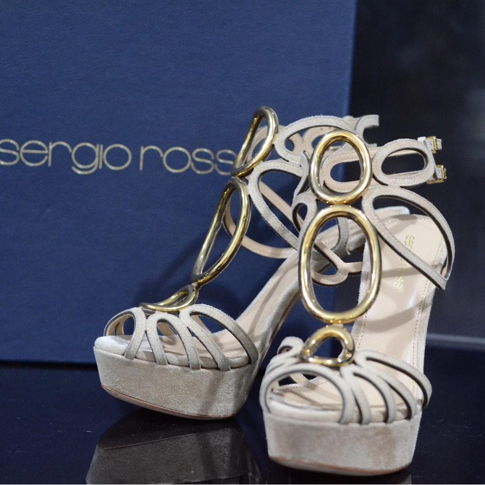 New Sergio Rossi sandals heels